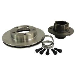 Crown Automotive Jeep Replacement - Crown Automotive J5363421 Hub & Rotor Assembly for CJ5/CJ7/Scrambler - Image 1