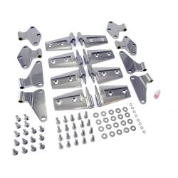 Rugged Ridge - Rugged Ridge 11111.21 Door Hinge Kit Stainless Steel for 07-18 Wrangler JK - Image 1