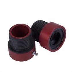 Rugged Ridge 11102 Axle Tube Seals for Jeep Wrangler Cherokee Red