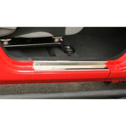 Rugged Ridge 11119.04 Door Entry Guards Stainless Steel for Wrangler JK