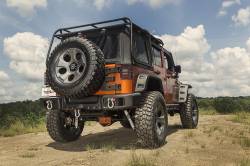 Rugged Ridge - Rugged Ridge Spartacus Rear Replacement Bumper Black 11544.51 - Image 4