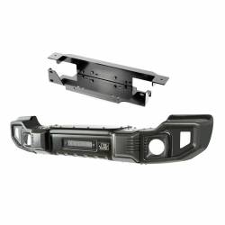 Rugged Ridge - Rugged Ridge 11544.65 Spartacus Front Winch Bumper Black for 07-18 Wrangler JK - Image 1
