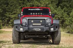 Rugged Ridge - Rugged Ridge 11544.01 Spartacus Front Winch Bumper Black for 07-18 Wrangler JK - Image 6