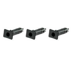 Rugged Ridge - Rugged Ridge 11819.15 Half Door Insert Set Black for 87-06 Jeep Wrangler YJ/TJ - Image 1