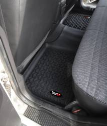 Rugged Ridge 12950.19 Floor Liner Rear Black for 84-01 Jeep Cherokee XJ