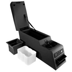 Rugged Ridge 13102.01 Ultimate Locking Console Black for Jeep CJ & Wrangler