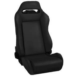 Rugged Ridge 13405.15 Sport Front Seat Reclinable Black Denim for CJ & Wrangler