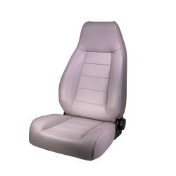 Rugged Ridge 13402.09 High-Back Front Seat Reclinable Gray for CJ & Wrangler