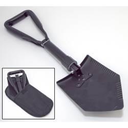 Rugged Ridge - Rugged Ridge 15104.42 Heavy Duty Tri-Fold Recovery Shovel Multi-use for Offroad - Image 1