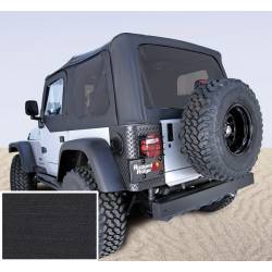 Rugged Ridge 13710.35 Soft Top Skins Black Tinted Windows for 03-06 Wrangler TJ