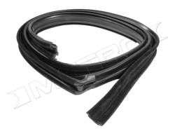 Metro Moulded Parts - Metro Moulded IS-WC 6600-23 Flocked Window Channel - Image 1
