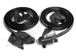 Metro Moulded Parts - Metro Moulded LM 12-H Door Seal w/Rear Roll Up - Image 1