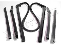 Metro Moulded Parts - Metro Moulded RR 1611 Convertible Top Roof Rail Seal - Image 1