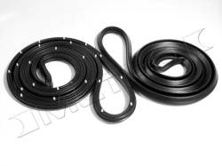 Metro Moulded Parts - Metro Moulded LM 31-C Molded Door Seals Pair for 70-83 AMC 2DR Sedans - Image 1