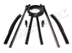 Metro Moulded Parts - Metro Moulded RR 3304 Hard Top Moulding Roof Rail Seal - Image 1