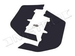 Metro Moulded Parts - Metro Moulded SI 2004-210 Inner Splash Shield Flap Hardware - Image 1