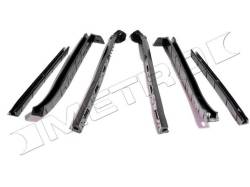 Metro Moulded Parts - Metro Moulded RR 3320 Hard Top Moulding Roof Rail Seal - Image 1