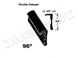 Metro Moulded Parts - Metro Moulded WC 23-96 Door Window Sweeper Seal - Image 1