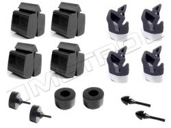 Metro Moulded Parts - Metro Moulded SBK 201 Snap In Hood Stop Bumper Kit - Image 1