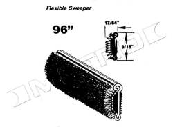 Metro Moulded Parts - Metro Moulded WC 6-96 Door Window Sweeper Seal - Image 1