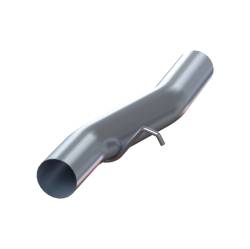MBRP Exhaust - MBRP Exhaust GMAL413 4" Armor Lite Adaptor Pipe 01-05 Silver/Sierra 2500HD Reg - Image 1