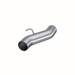 MBRP Exhaust - MBRP Exhaust GMS9423 T407 4" Armor Plus Adaptor Pipe 06-07 Silver/Sierra 2500HD - Image 1