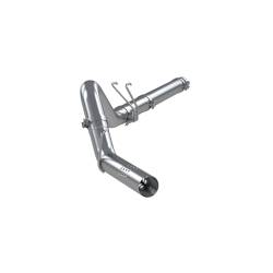 MBRP Exhaust - MBRP S6242SLM T409 4" Filter Back Tour One Side Exhaust 08-10 F250/350/450 - Image 1