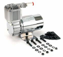 Viair - Viair 10016 100c Chrome Air Compressor Kit w/Omega Style Mounting Bracket 12V - Image 1