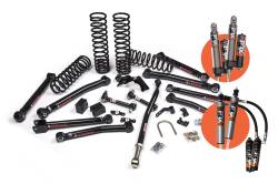 JKS JSPEC152PES 3.5" J-KRAWL Lift Kit w/Fox Elite for 07-18 Jeep Wrangler JK 2DR