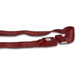 Autoloc - Autoloc SB2PBG 2 Point Burgundy Lap Seat Belt - Image 1