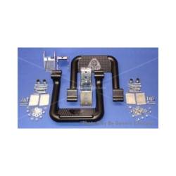 Carr - CARR 106331 Hoop-II XP3 Black Powder Coat Chev DSL Steps Pair - Image 1
