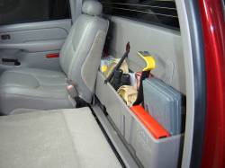 DU-HA - Du-Ha 10023 DUHA Behind The Seat Storage/Gun Case Dark Gray - Image 6