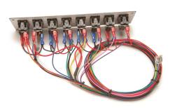 Painless Wiring - Painless Wiring 50201 8-Switch Non-Fused Dash Mount Panel for 50001 Harness - Image 2
