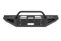 Fab Fours - Fab Fours DR94-RS1562-1 Red Steel Front Bumper for 94-02 RAM 2500/3500 - Image 1