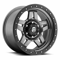 Fuel 1PC - Fuel Off Road D558 ANZA 15x10 5x4.5 -43mm Matte Gunmetal/Black D55815006537 - Image 1