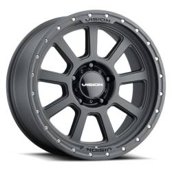 Vision Wheel 350 Ojos 20x9 5x5.0 10mm Satin Black 350-2973SB10