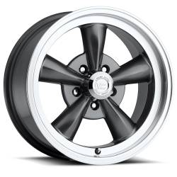 Vision Wheel 141H Legend 5 15x7 5x4.75 -7mm Gunmetal/Machined 141H5761GM-7