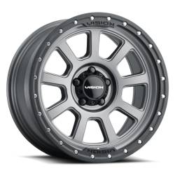 Vision Wheel 350 Ojos 18x9 5x5.5 12mm Satin Gray 350-8985SGBL12