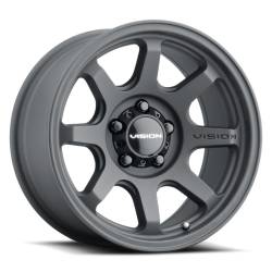 Vision Wheel 351 Flow 16x8 5x5.0 0mm Satin Black 351-6873SB0