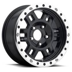 Vision Wheel 398COMP Manx 16x7 6x5.5 0mm Gloss Black/Machined 398-6783GBML0