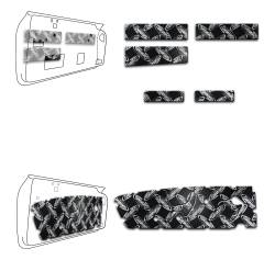 Dynamat XFO M1 D Dynamat Xtreme CC Kit Door Kit for 64-66 Mustang