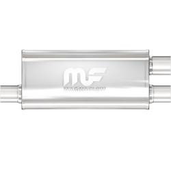 MagnaFlow 12265 Straight-Through Muffler 2.5" Offset/Dual 5x18x8 Body