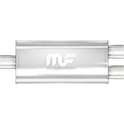 MagnaFlow 12278 Straight-Through Muffler 3/2.25" Center/Dual 5x18x8 Body