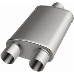 MagnaFlow Exhaust Products - MagnaFlow 13288 Multi-Chamber Muffler 3/2.5" Center/Dual 4x14x9 Body - Image 2