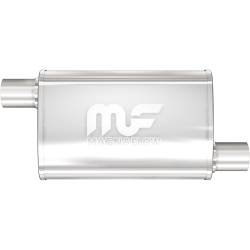 MagnaFlow 11266 Straight-Through Muffler 2.5" Offset/Offset 4x18x9 Body