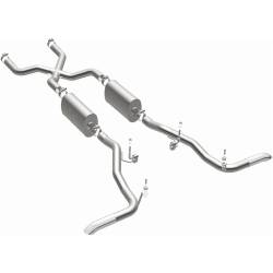 MagnaFlow Exhaust Products - MagnaFlow 15344 Street Series Stainless Crossmember-Back System for 66-77 Bronco - Image 2