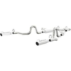 MagnaFlow 15677 Competition Series Stainless Cat-Back System for 94-98 Mustang