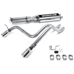 MagnaFlow Exhaust Products - MagnaFlow 16673 Street Series Stainless Cat-Back System for 03-06 Hummer H2 - Image 1