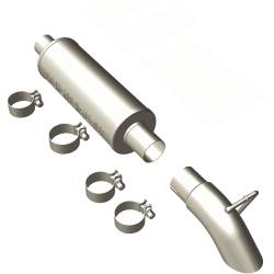 MagnaFlow 17125 Off Road Pro Series Gas Stainless Cat-Back for 97-99 Wrangler
