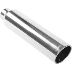 MagnaFlow 35114 Single Polished Exhaust Tip 2.5" Inlet/3.5" Outlet